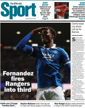 Cover of Herald Sport