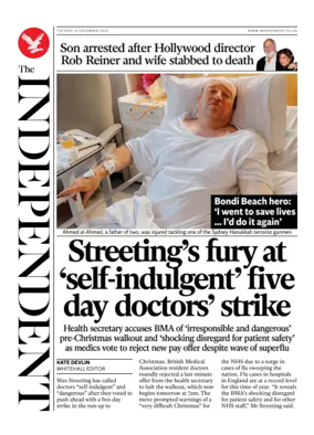 Cover of The Independent