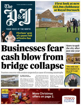 Cover of The Press and Journal (Highlands & Islands)