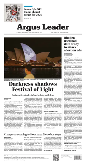 Cover of Argus Leader