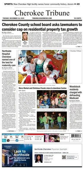 Cover of Cherokee Tribune