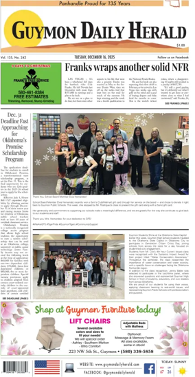 Cover of Guymon Daily Herald