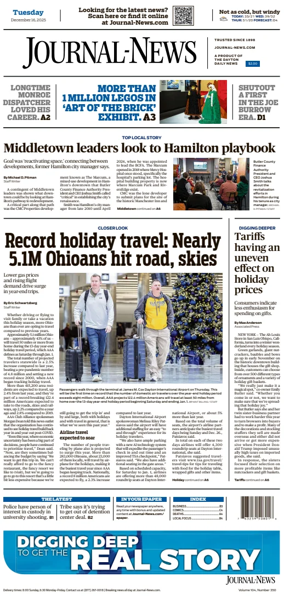 Cover of Hamilton Journal News