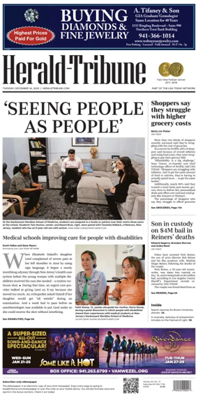 Cover of Herald-Tribune