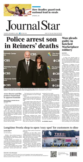 Cover of Journal Star (Peoria)