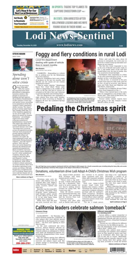 Cover of Lodi News-Sentinel