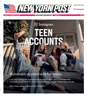Cover of New York Post