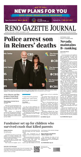 Cover of Reno Gazette Journal