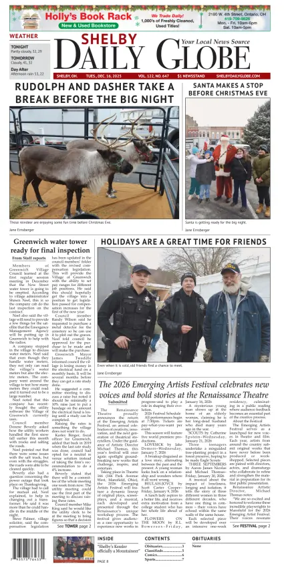 Cover of Shelby Daily Globe