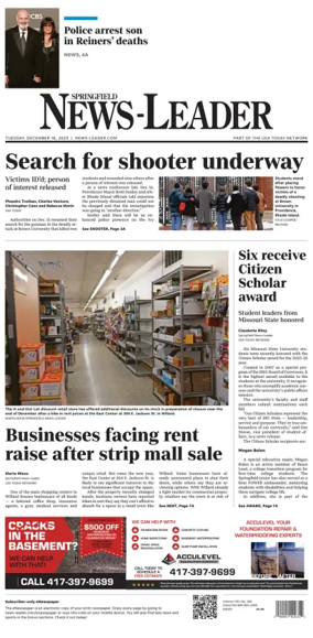 Cover of Springfield News-Leader