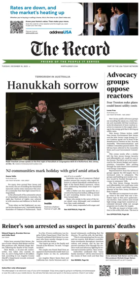 Cover of The Bergen Record