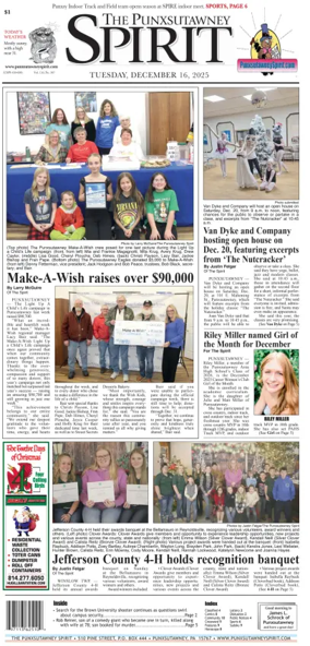 Cover of The Punxsutawney Spirit