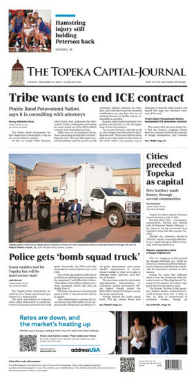 Cover of The Topeka Capital-Journal