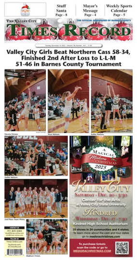 Cover of Valley City Times-Record