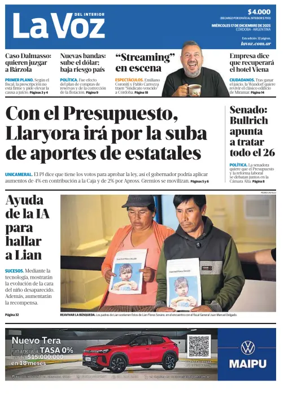 Cover of La Voz del Interior