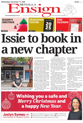 Cover of Benalla Ensign