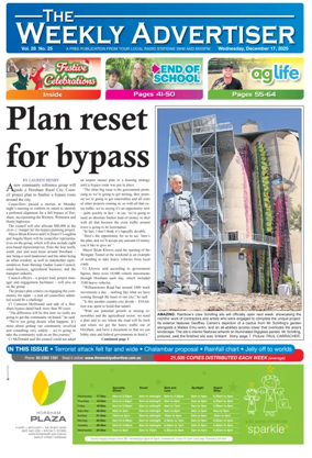 Cover of The Weekly Advertiser Horsham