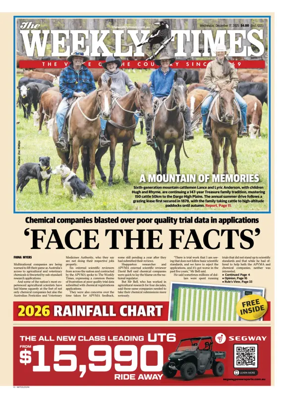 Cover of Weekly Times