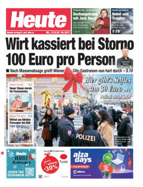 Cover of Heute - Wien Ausgabe