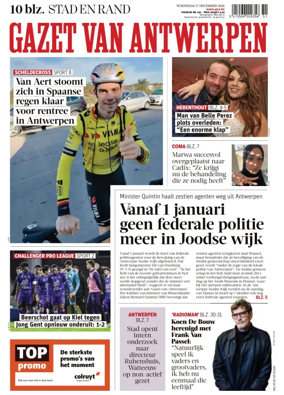 Cover of Gazet van Antwerpen Metropool Stad