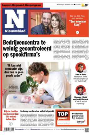 Cover of Het Nieuwsblad