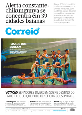 Cover of Correio da Bahia