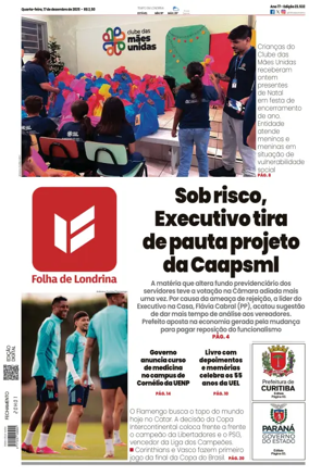 Cover of Folha de Londrina