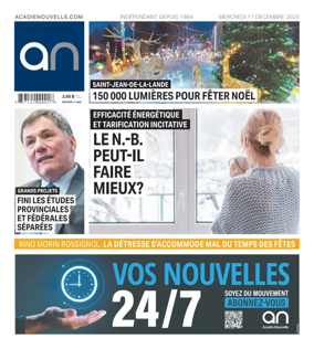 Cover of Acadie Nouvelle