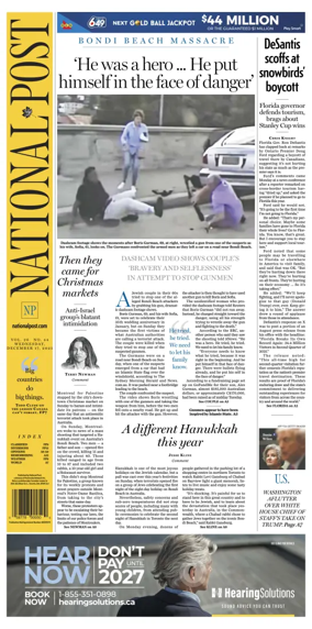 Cover of National Post - (Latest Edition)