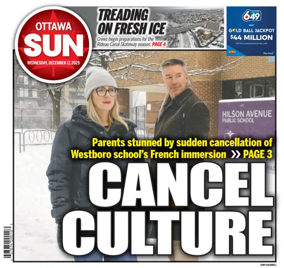 Cover of Ottawa Sun