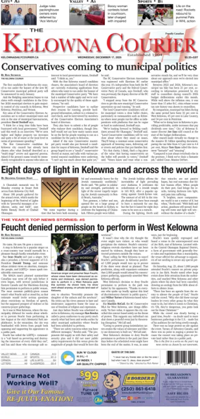 Cover of The Daily Courier