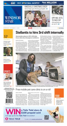 Cover of Windsor Star