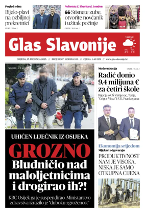 Cover of Glas Slavonije