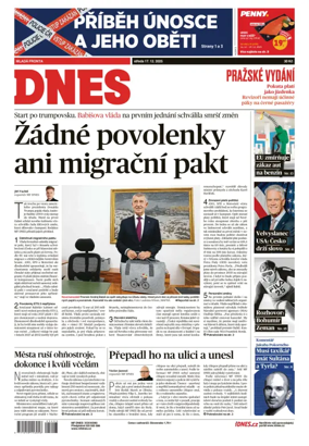 Cover of Dnes Prague Edition