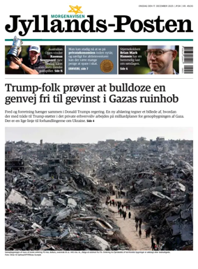 Cover of Jyllands-Posten