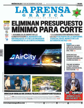 Cover of La Prensa Grafica