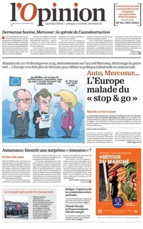 Cover of L'Opinion