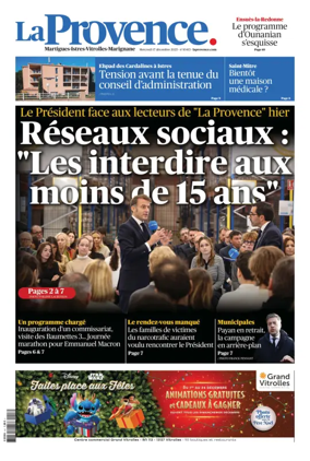 Cover of La Provence Martigues-Istres-Vitrolles-Marignane