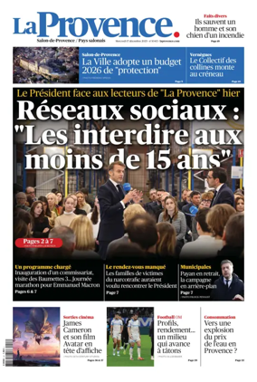 Cover of La Provence Salon-de-Provence / Pays salonais