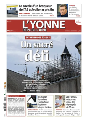 Cover of L'Yonne Republicaine