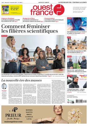 Cover of Ouest France (La Roche-sur-Yon)