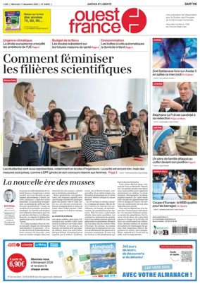 Cover of Ouest France (Sarthe)