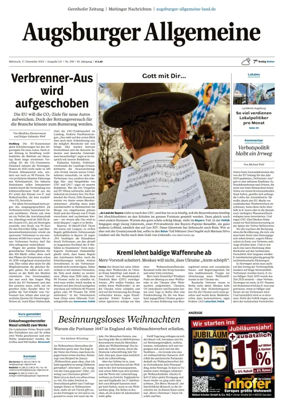 Cover of Augsburger Allgemeine (Land Nord)