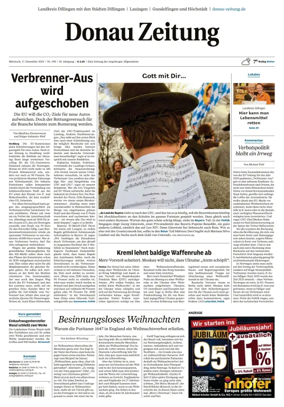 Cover of Donau Zeitung