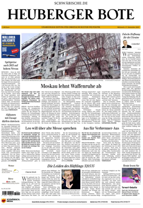 Cover of Heuberger Bote