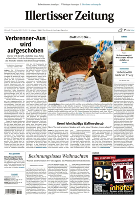 Cover of Illertisser Zeitung