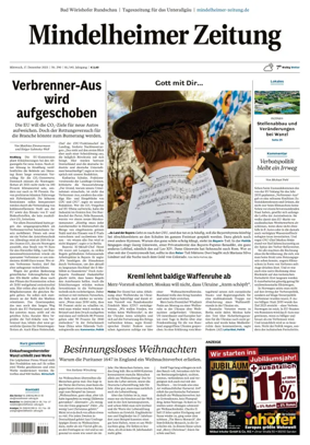 Cover of Mindelheimer Zeitung