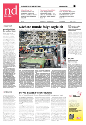 Cover of Neues Deutschland