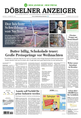 Cover of Sächsische Zeitung (Döbeln)