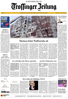 Cover of Trossinger Zeitung